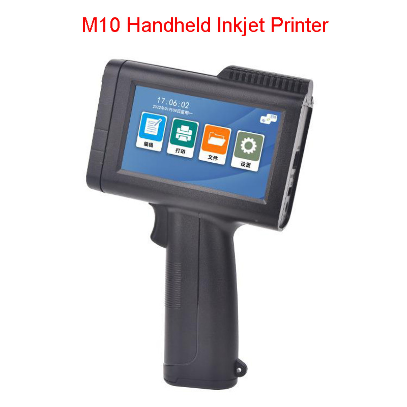 Commercial Printing Products - 12.7mmハンドヘルド小型インクジェットプリンターM10業務用プラスチックカートン包装製造日バーコードポータブルロゴ印刷機