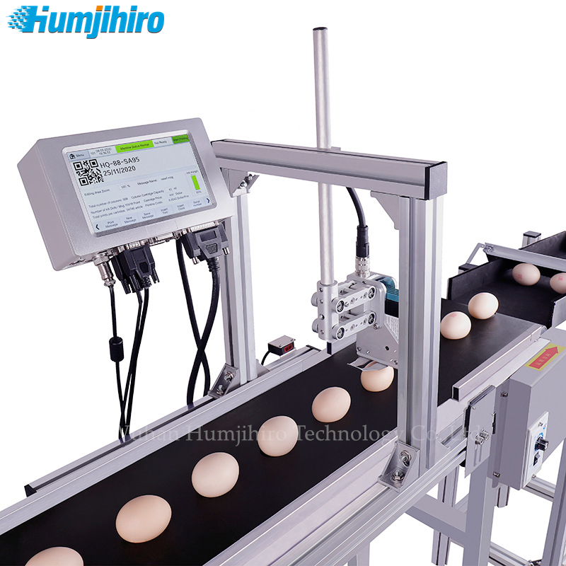 Commercial Printing Products - インクジェットプリンター QRコード印刷 卵アヒル卵 バッチ番号 日付番号 ロゴ