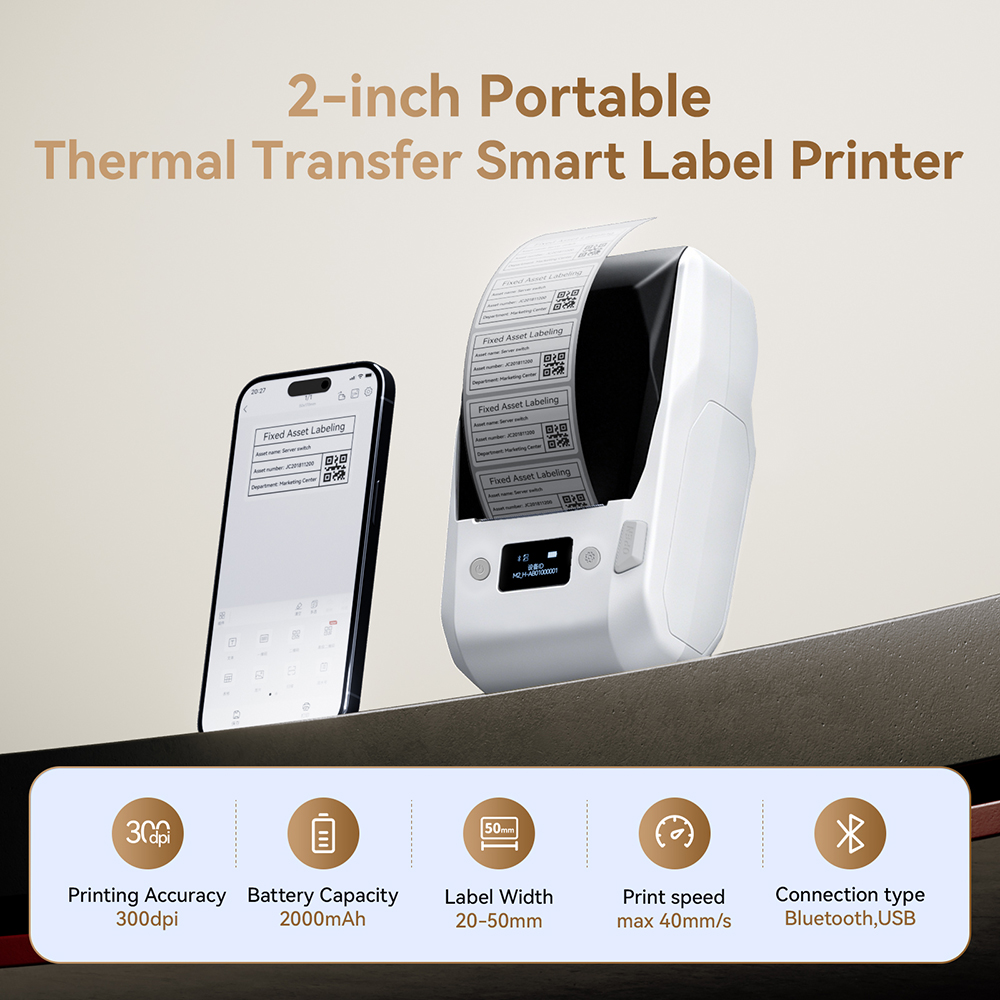 Niimbot 熱転写ラベルプリンター 300DPI ワイヤ - Commercial Shirt Printing Machine のレビューと価格
