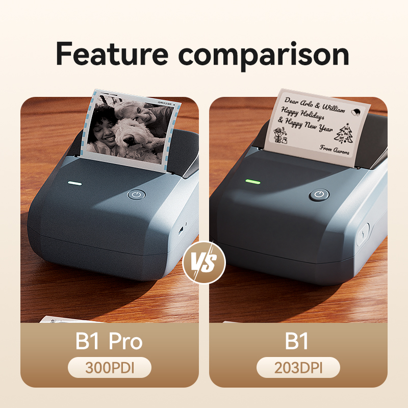 Niimbot B1/B1 Pro インクレスラベルプリンタ - Commercial Shirt Printing Machine のレビューと価格