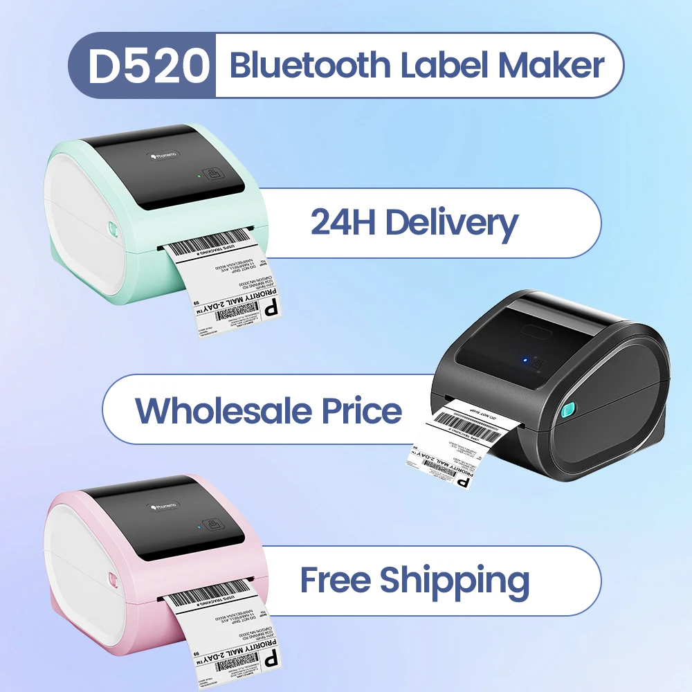ワイヤレス Bluetooth 配送プリンター Phomem - Commercial Shirt Printing Machine のレビューと価格