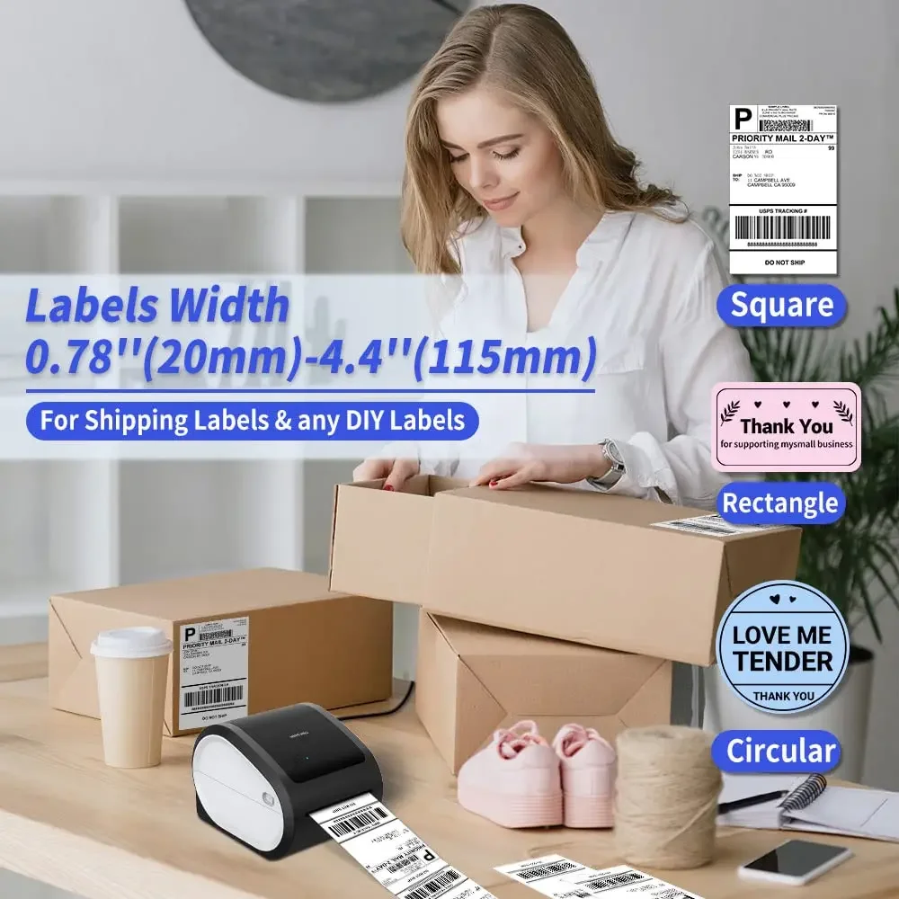 ワイヤレス Bluetooth 配送プリンター Phomem - Commercial Shirt Printing Machine のレビューと価格