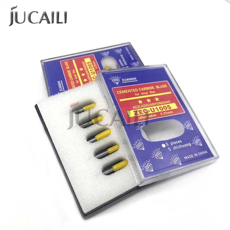 Jucaili-ビニールカッティングナイフ,5ピース/ロット - Cutting Plotter Blade のレビューと価格