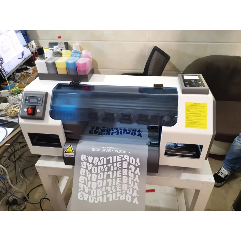 小型A3 DTFプリンター高速XP600ダブルヘッドホワイト - Commercial Shirt Printing Machine のレビューと価格