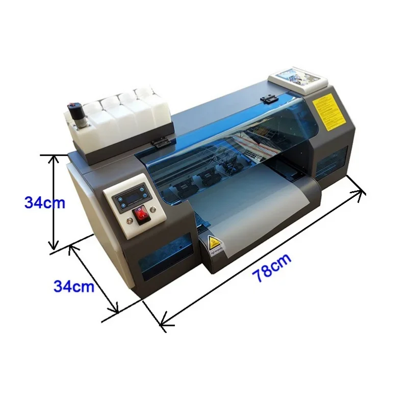 小型A3 DTFプリンター高速XP600ダブルヘッドホワイト - Commercial Shirt Printing Machine のレビューと価格