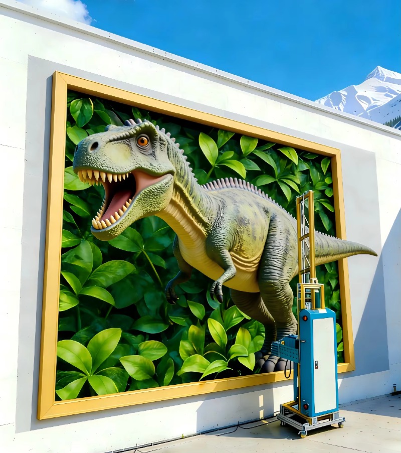 カスタマイズ可能な3D壁面プリンター、垂直壁面印刷機、高精度 - Commercial Wall Printing Machine のレビューと価格