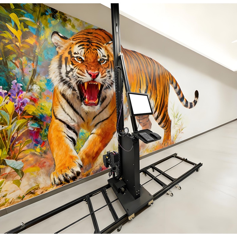 精密レールガイドとレーザーアライメントを備えた業務用壁画印刷 - Commercial Wall Printing Machine のレビューと価格