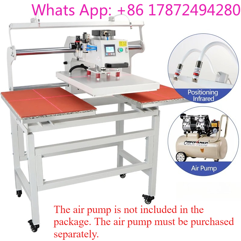デュアル電動スライド式ホットスタンピングヒートプレス機（Tシ - Commercial Shirt Printing Machine のレビューと価格