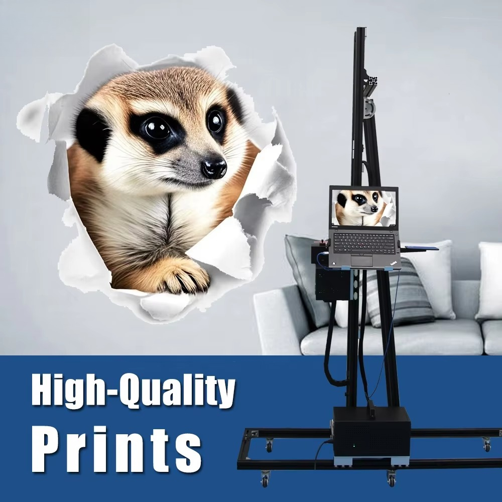 TXC垂直インクジェット壁印刷機3D、業務用壁画印刷機3D壁 - Commercial Wall Printing Machine のレビューと価格