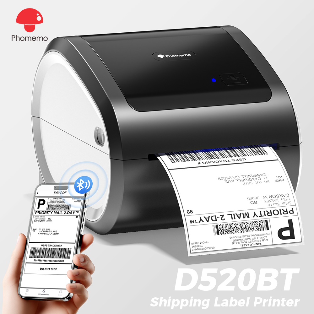 Phomemo D520BT ワイヤレスBluetoothサ - Commercial Shirt Printing Machine のレビューと価格