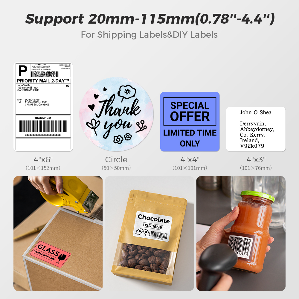 Phomemo D520BT ワイヤレスBluetoothサ - Commercial Shirt Printing Machine のレビューと価格