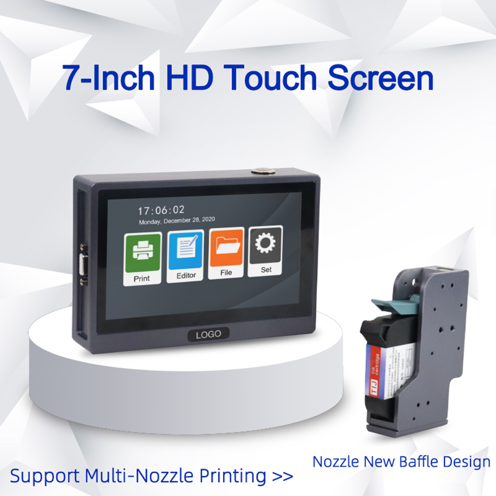 Linux 7.0インチ画面オンラインサーマルインクジェット - Commercial Printing Products のレビューと価格