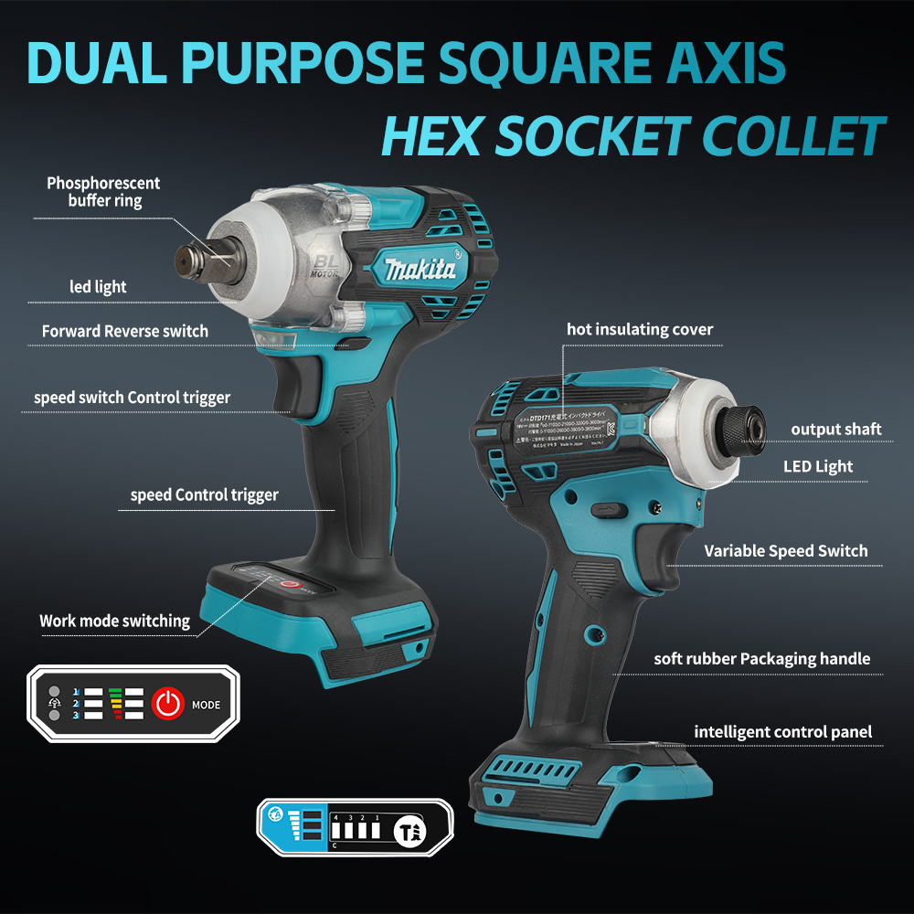 マキタ DTW300 ブラシレス充電式インパクト電動レンチ、 - Makita Drill Dtw300 のレビューと価格